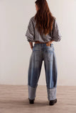 We The Free Olsen Cuffed Barrel Jeans