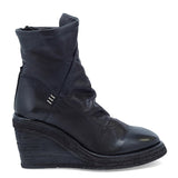 Tremont Wedge Bootie- Black