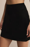 Cierra Faux Suede Mini Skirt