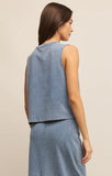 Sloane Jersey Denim Muscle
