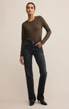 Modern Slub Long Sleeve Top