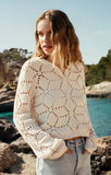 Rosalyn Diamond Sweater Cardigan