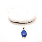 Sterling Silver Lapis Lazuli Necklace