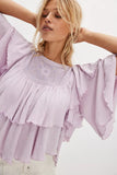 Free People Rose Party Tee