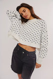 Easy Street Patterned Crop