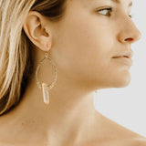 HARLOW Boho Glam Earrings: Gold Plated