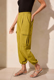 Flowy Stretch Pull-On Cargo Pant