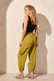 Flowy Stretch Pull-On Cargo Pant