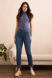 Sophia Curvy Boundless Stretch Pull-On Slim Crop Jeans