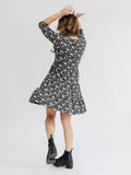 Bellini Long Sleeve Dress Vase Cluster Graphite