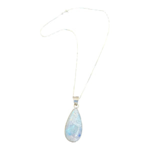 Sterling Silver Moonstone Necklace