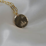 Wanderlust Necklace with Diamond