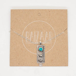 Sterling Silver Moon Phase Necklace
