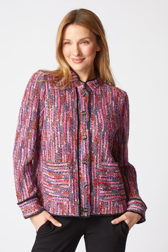 Mosaic Knit Cardigan or Jacket