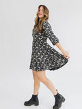 Bellini Long Sleeve Dress Vase Cluster Graphite