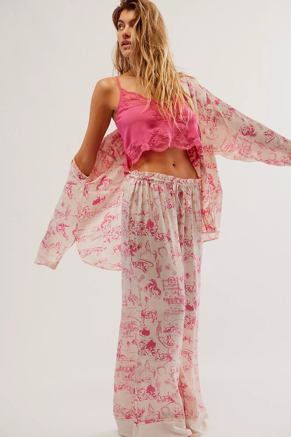 Dreamy Days Western Pjs by Free People