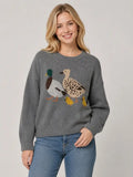 Duck Family Knit Sweater