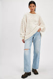 Cable Knit Sweatshirt by Free People