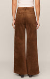 Cecile Faux Suede Wide Leg Pant