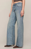 The Stunner Denim Mid-Rise Wide Leg