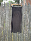 Midi Skirt in chocolate