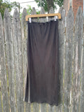 Midi Skirt in chocolate