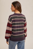 Amethyst Stripe Sweater