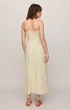 Angel Eyes Embroidered Maxi Dress