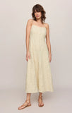 Angel Eyes Embroidered Maxi Dress