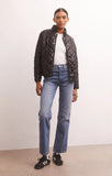 Heritage Quilted Faux Leather Jacket