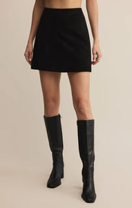 Cierra Faux Suede Mini Skirt