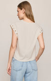 Camino Grommet Muscle Tee