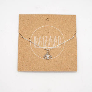 Sterling Silver Evil Eye Necklace