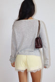 Daisy Embroidered Knit Cardigan