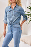 Audrey Hugging Leg Boundless Stretch Denim