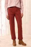 Comfort Stretch Straight Leg Pull-On Ankle Pant