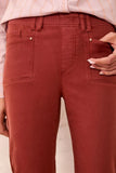Comfort Stretch Straight Leg Pull-On Ankle Pant