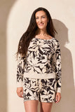Soft Terry Boat Neck Sweatshirt
