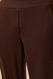 Signature Luxury Twill Straight Leg Cuffed Pull-On Pants