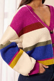 Soft Knit Drop Shoulder V-Neck Cardigan