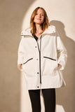 Water Repellent Lined Hooded Coat by Tribal